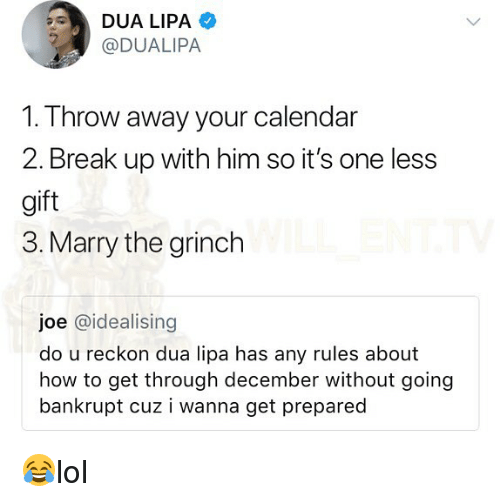 Dua Lipa Meme New Rules 11