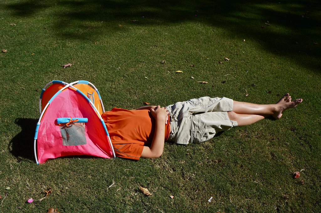 Festival Hacks Reading Tent