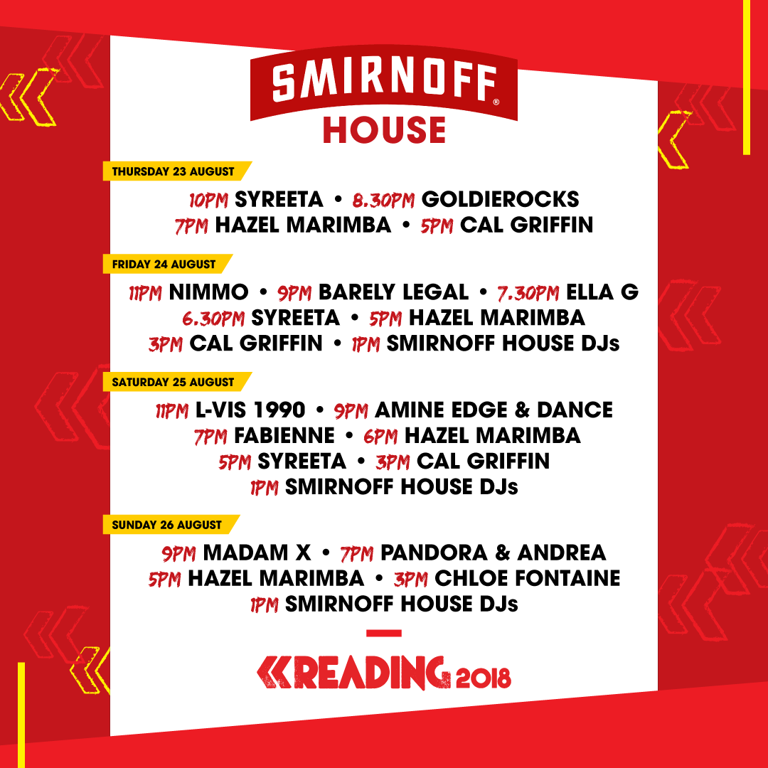 Smirnoff House Reading