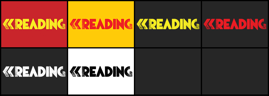 Reading Logo without year