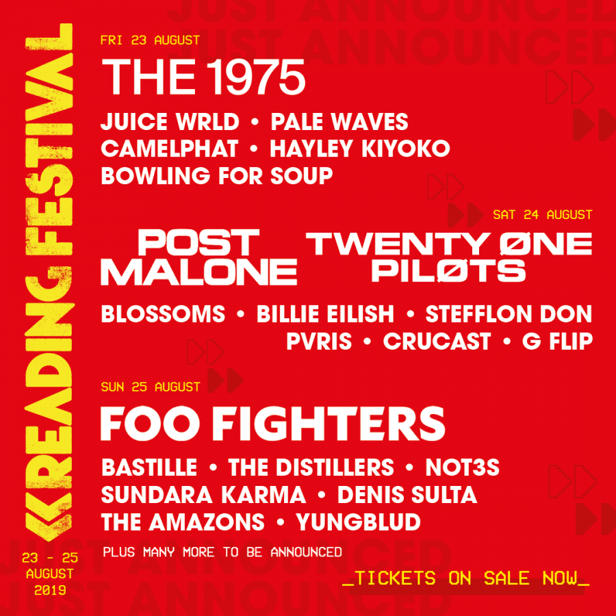 reading festival stages