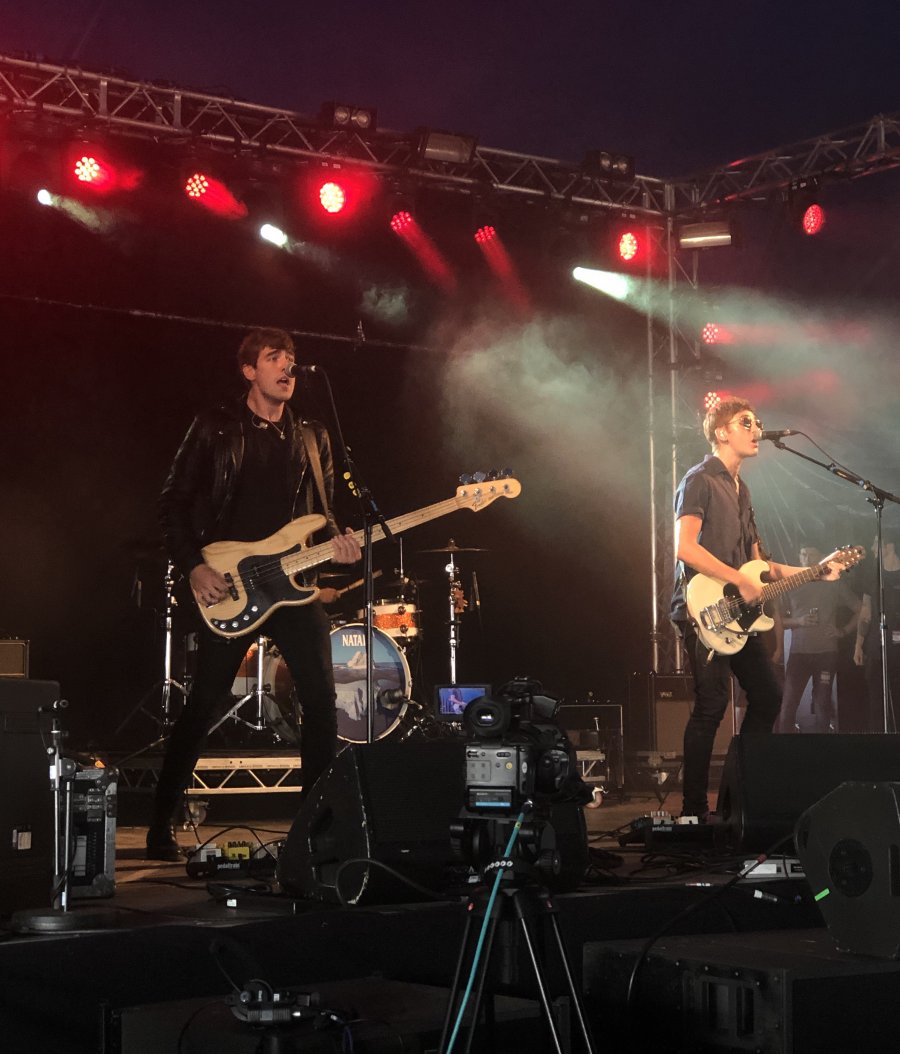 The Sherlocks taking the Festival Republic stage