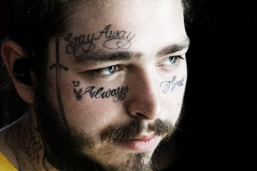 Post Malone smashes his headline set…and a guitar