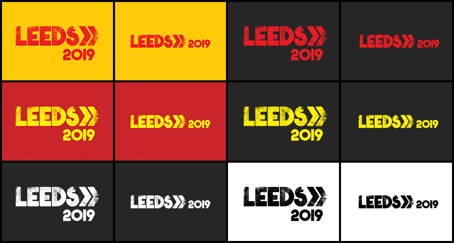 Leeds Logo with year (variations)