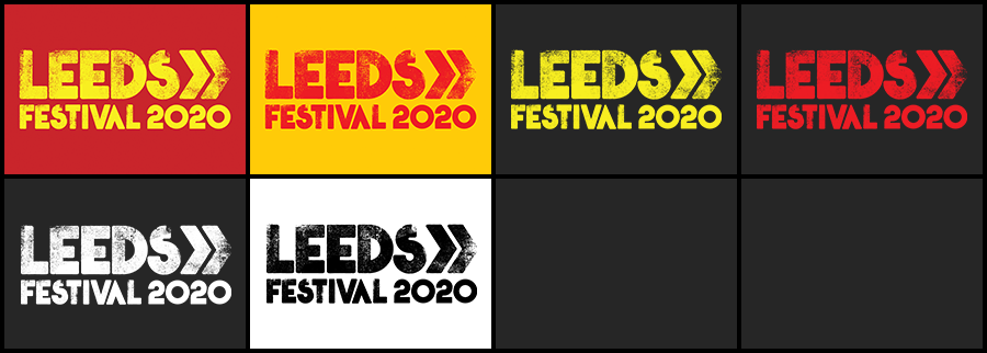 Leeds Festival Logo with date