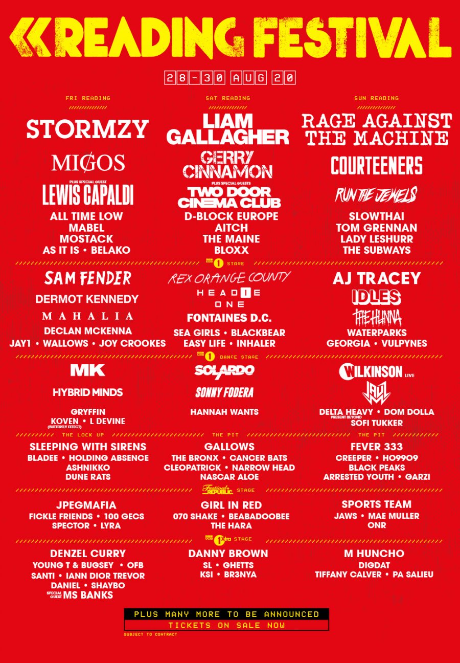 Reading Festival Stages