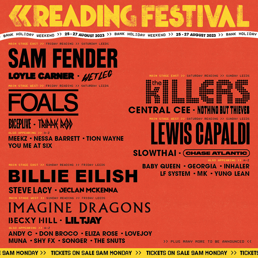 Reading and Leeds 2023 announce first headline acts