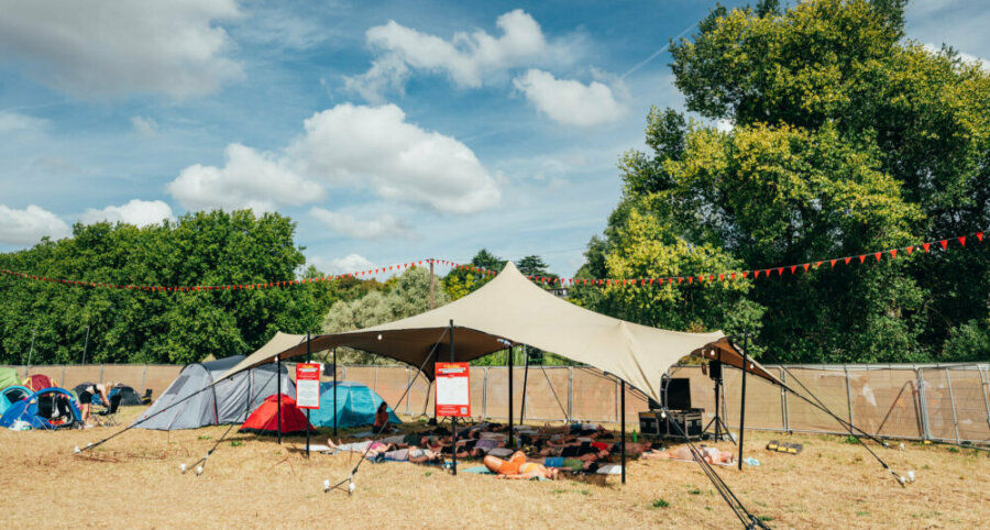 Reading Festival Eco Camp