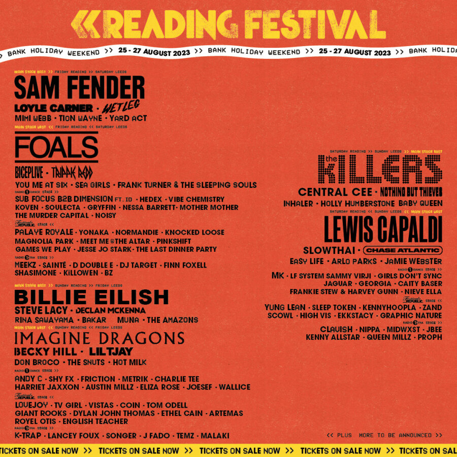 Leeds Festival  Your second 2023 line up announcement is here!