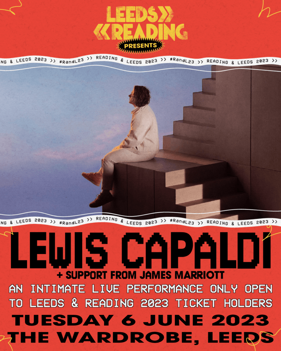 Lewis Capaldi Leeds show poster