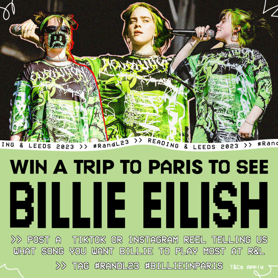 Billie Eilish competition poster