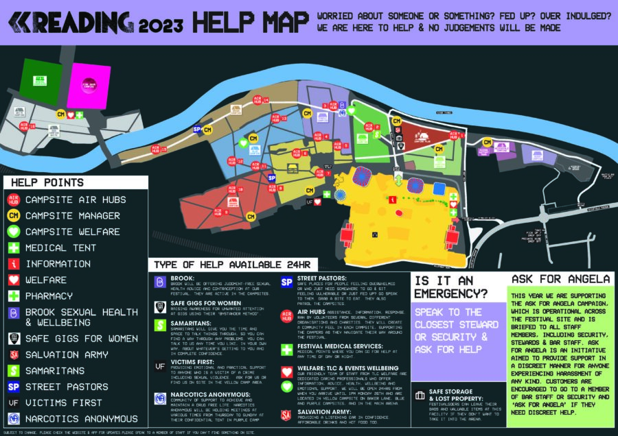 Reading help map